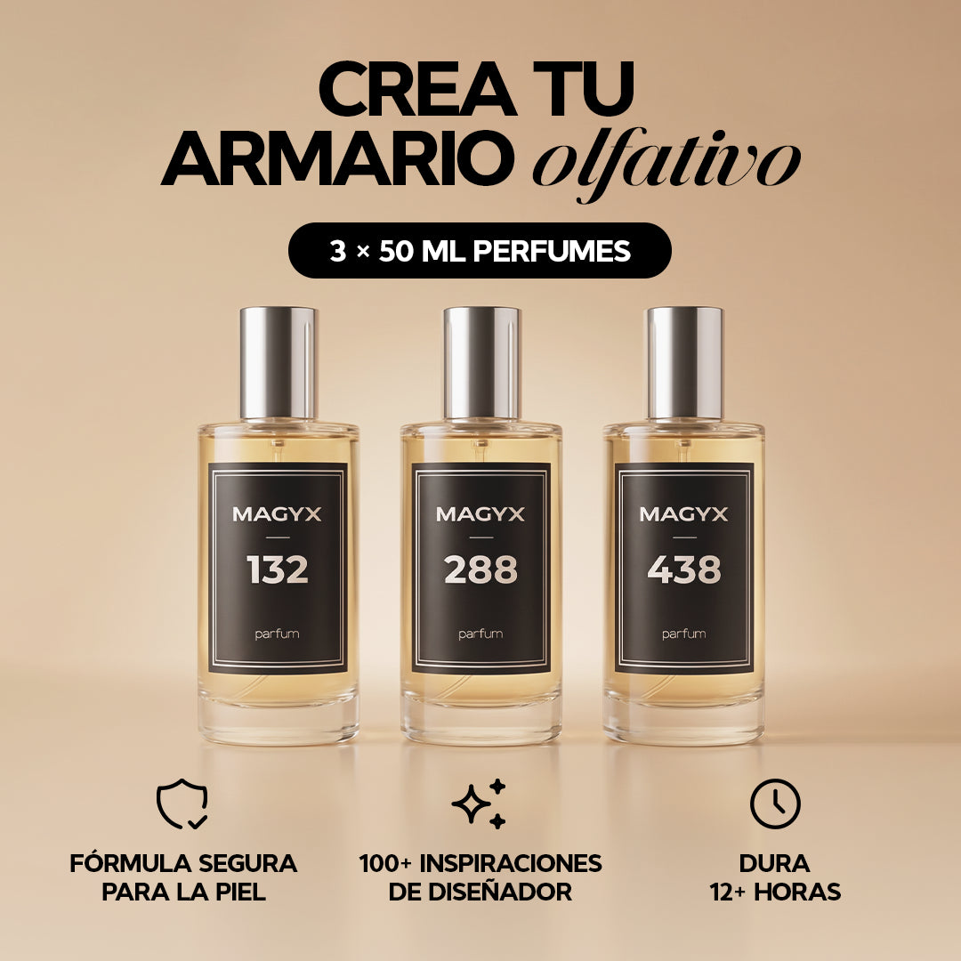 3X 50ml Parfümflaschen