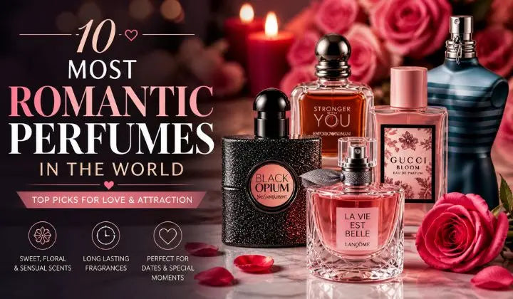 Profumi romantici da donna perfetti per una serata romantica
