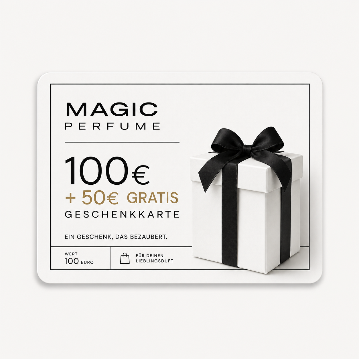 Besondere Geschenkkarte