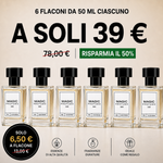 6X 50ml Flaconi di profumo