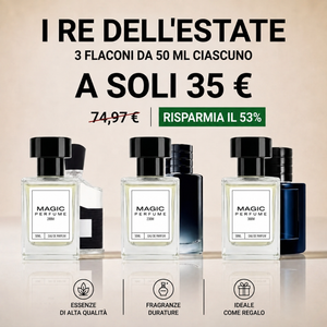 I Re dell'Estate – 3 flaconi da 50 ml di profumo