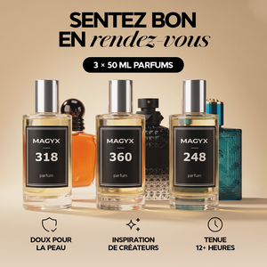 Notte di Passione – 3X 50ml Flaconi di profumo
