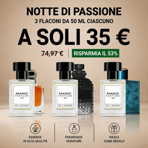 Notte di Passione – 3 flaconi di profumo da 50 ml