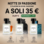 Notte di Passione – 3 frascos de perfume de 50 ml