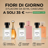 Fiori di Giorno – 3 flaconi di profumo da 50 ml