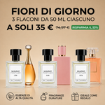 Fiori di Giorno – 3 flaconi di profumo da 50 ml