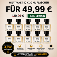 10 X 30ml Parfümflaschen